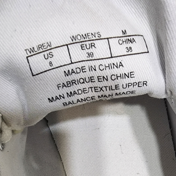 TOMMY HILFIGER white Sneakers US 8W - Picture 2 of 5